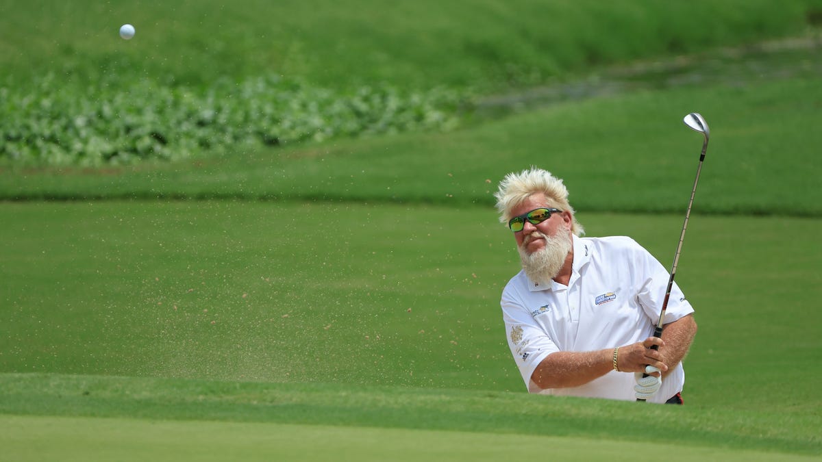 John Daly may miss the cut, but at least he enjoyed his PGA Championship