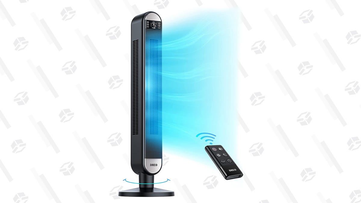 Sleep Cool Through the Night With a Dreo Tower Fan for the Bedroom at