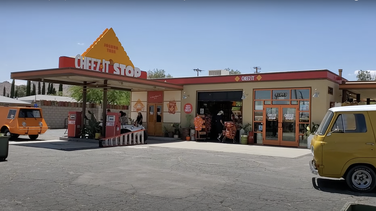 Apparently, Cheez-It Opened A Pitstop In Palm Springs, CA | Automotiv