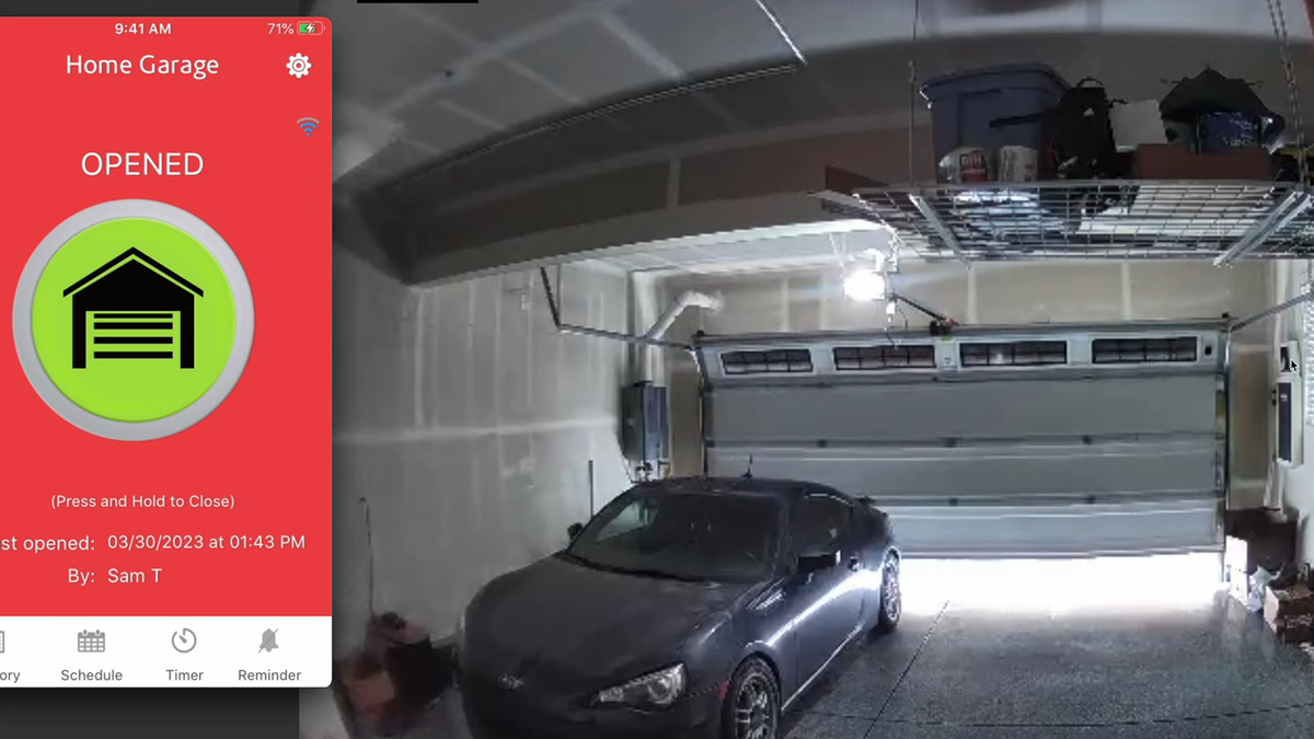 Hackers have found a bug that remotely opens smart garage doors