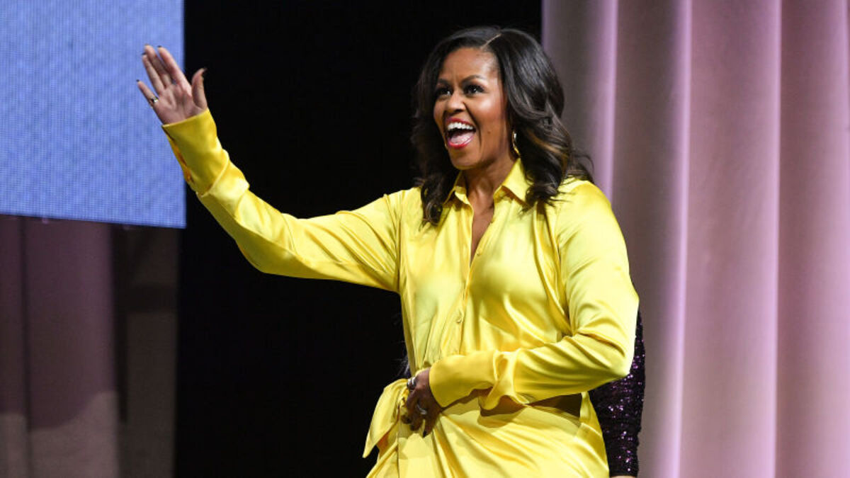 michelle obama boots barclays