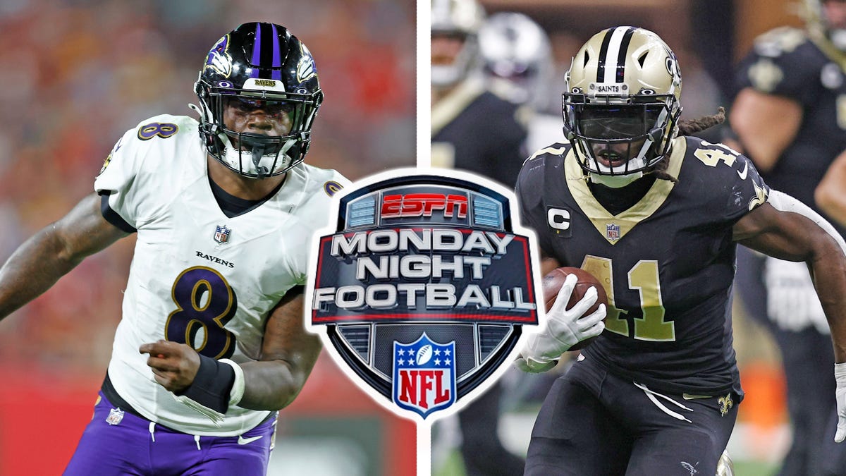 Both the Ravens and Saints could really use a win on Monday Night Football
