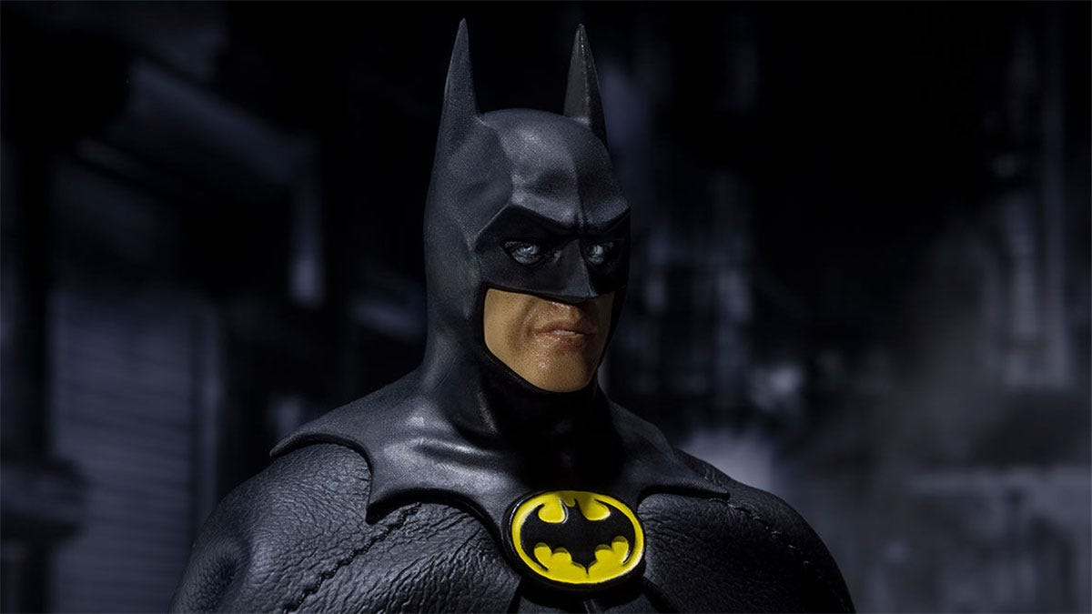 I'm Haunted By The Eyes Of The New Michael Keaton Batman Figure