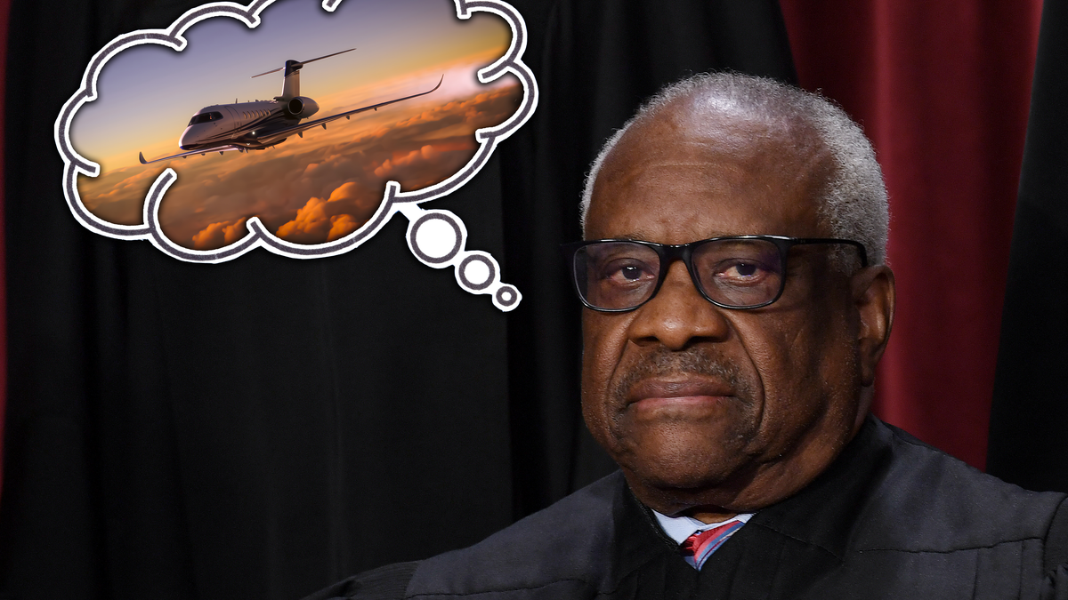Clarence Thomas Sure Seems To Love Private Jets And Mega Yachts | Automotiv