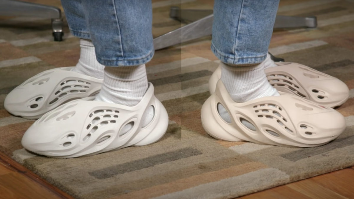 kanye west slides walmart