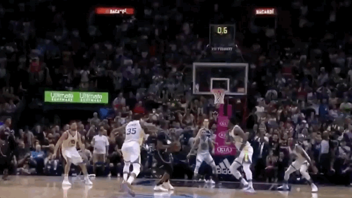 Warriors Beaten On Just The Most Busted Chaotic Dwyane Wade