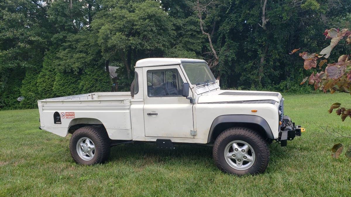 magneet Faeröer Hilarisch At $38,500, Is This 1987 Land Rover 110 Pick Up a Deal?