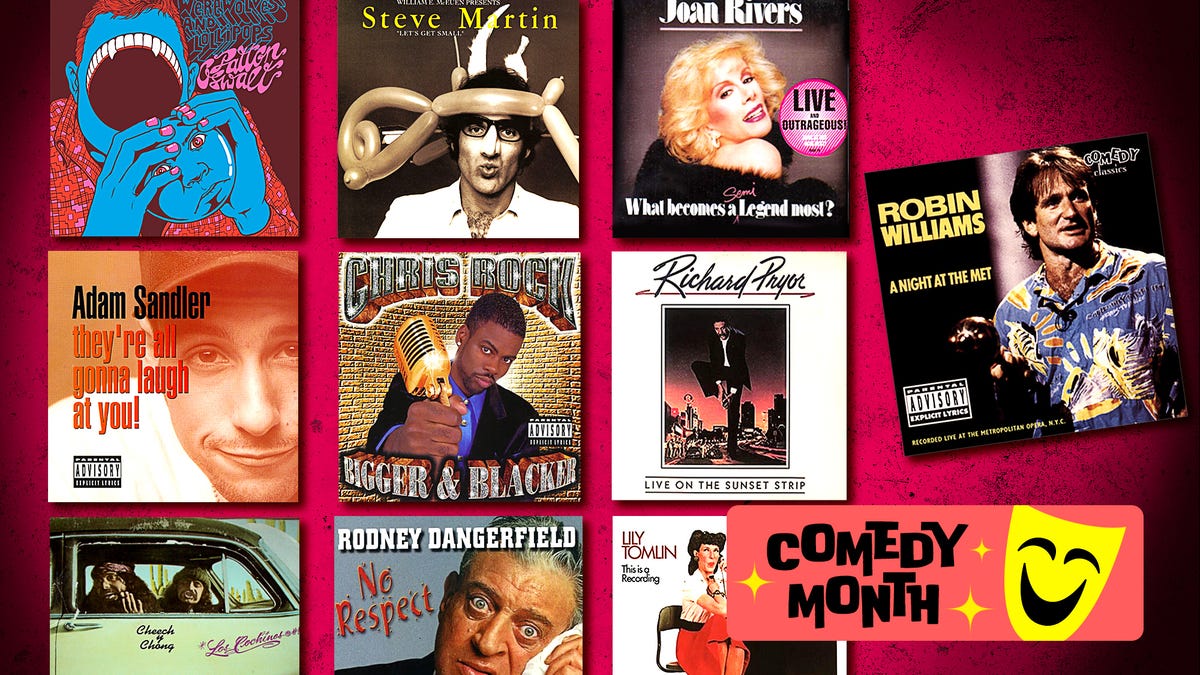 The 40 greatest comedy albums, ranked