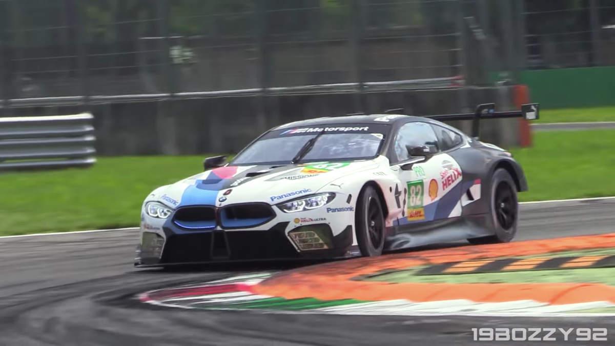 The Bmw M8 Race Car Sounds Weird As Hell