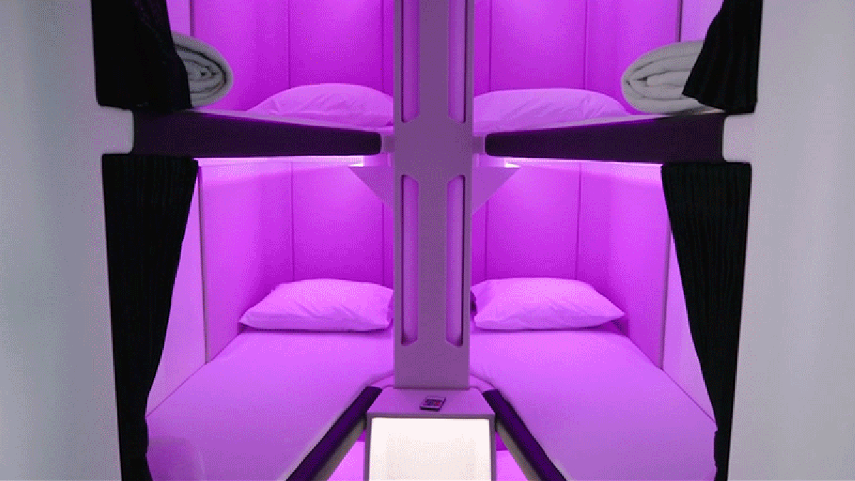 Air New Zealand Will Introduce the World's First Economy Class Bunk Beds