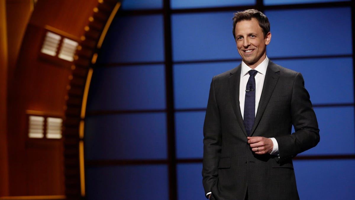 Seth Meyers COVID pozytywny, późna noc robi przerwę