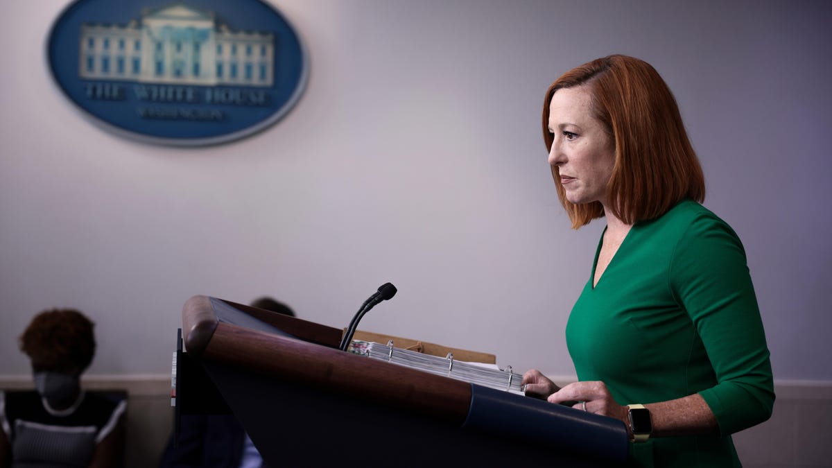 White House Press Secretary Jen Psaki Tests Positive for Covid-19