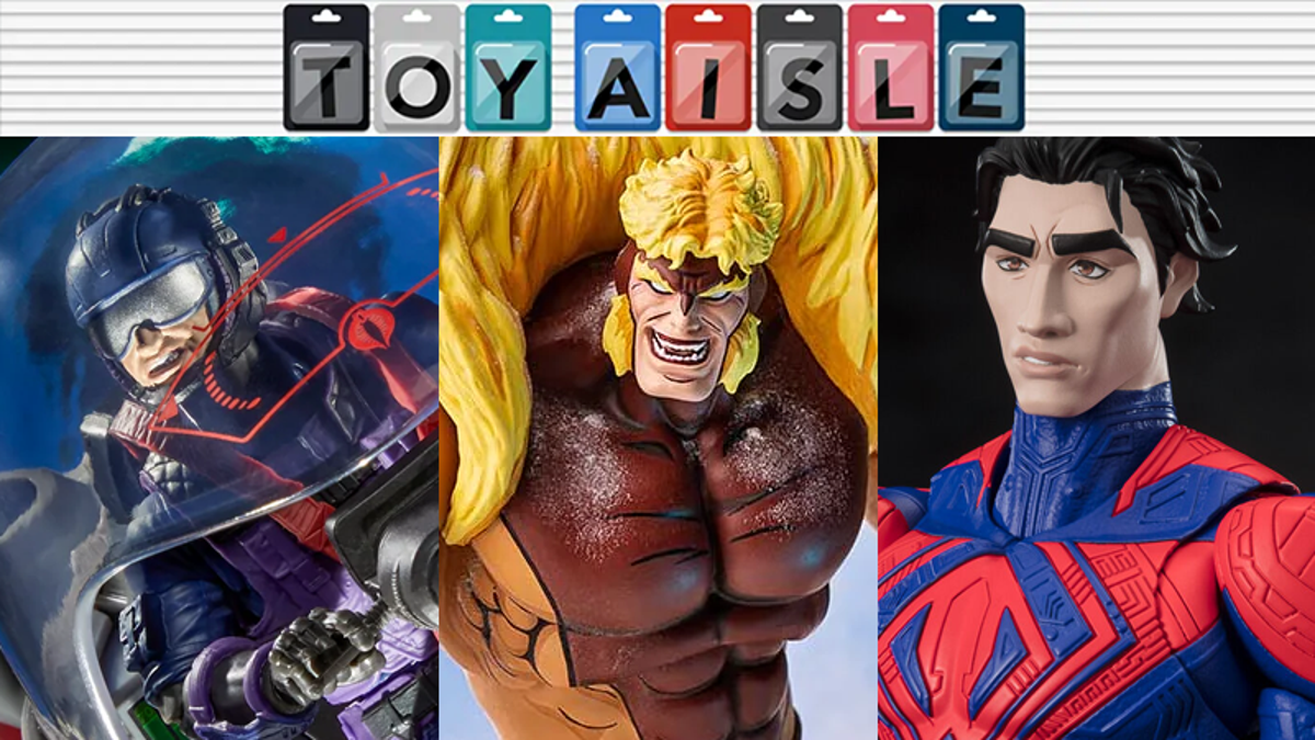 Everyone is making funny faces in this week’s toy news