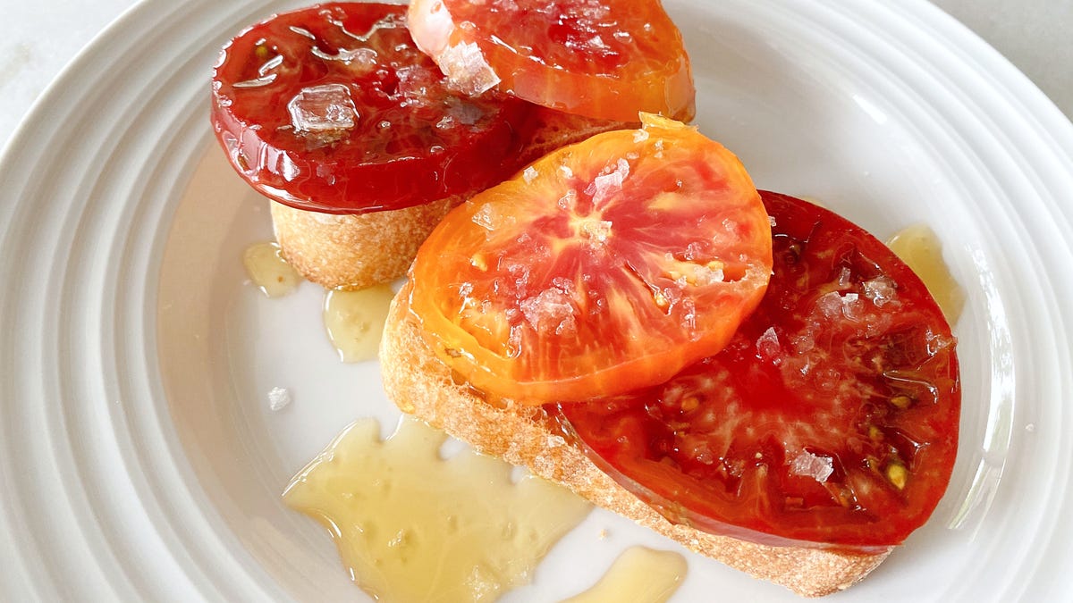 Drizzle some honey over your tomatoes