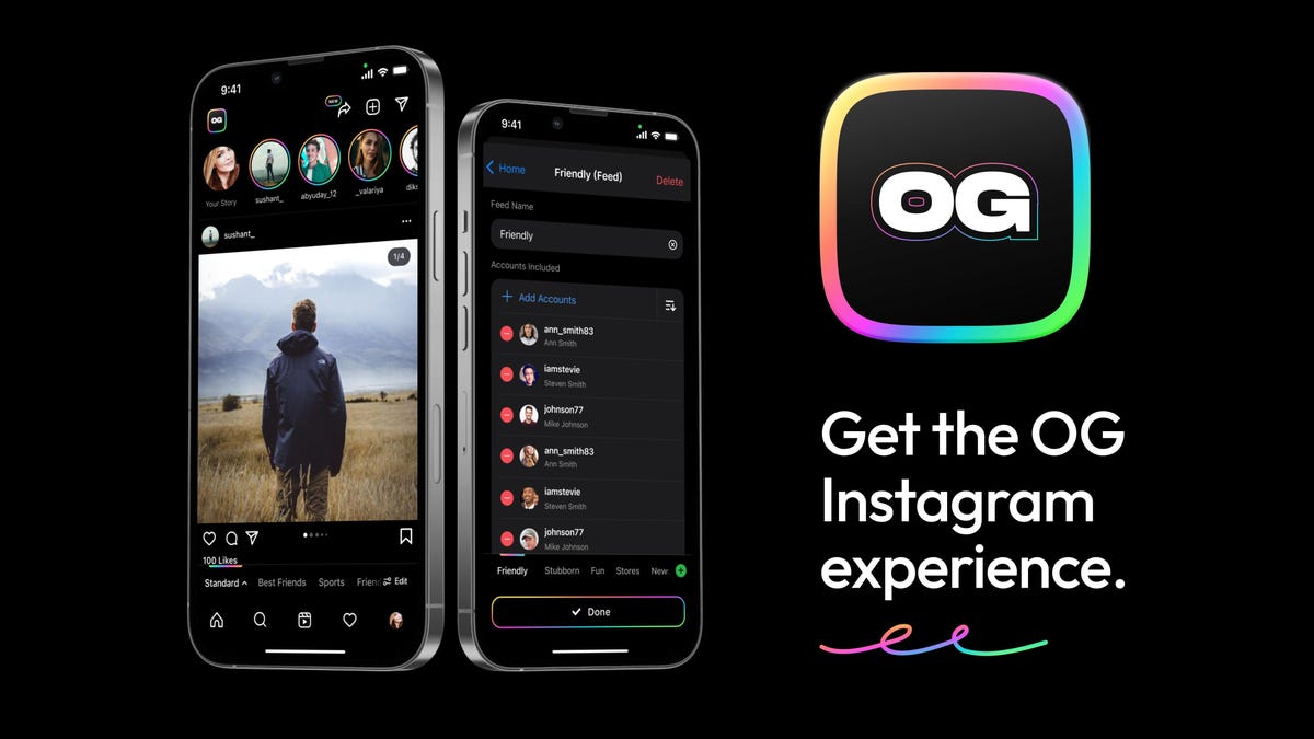 The OG app says it can transport you to the old Instagram