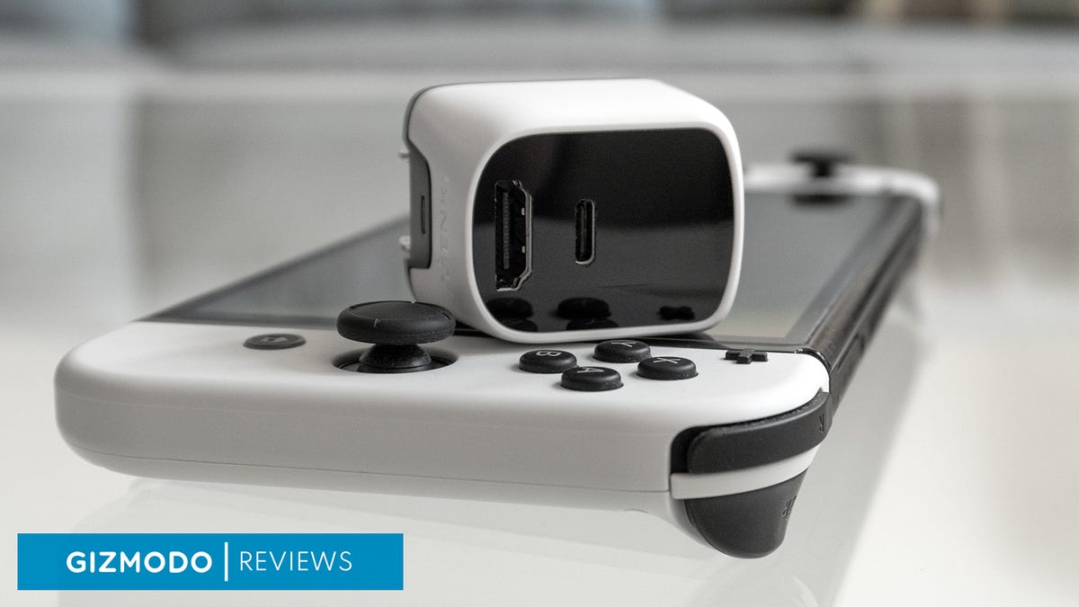 I Can't Imagine Traveling Without This Tiny Nintendo Switch Dock - Gizmodo