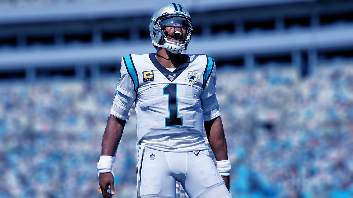 Cam Newton will be playing football this season and it’s for the Panthers — who’s ready for more strange-font social media messages?!