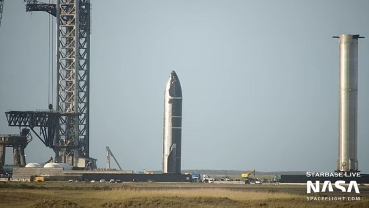 Aquí está el último prototipo de la nave espacial gigante de SpaceX