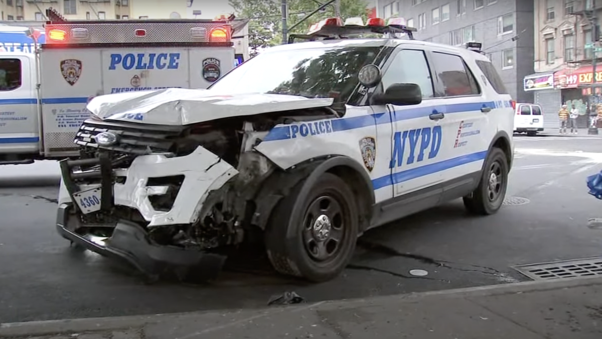 NYPD Officer Injures Two Others After Speeding Down A One-Way The Wrong Way | Automotiv