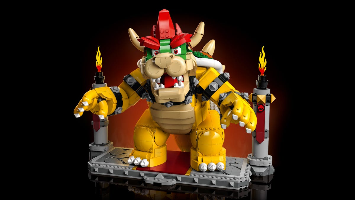 Lego's Largest Super Mario Set Yet Is a Spectacular 2,807-Piece Bowser