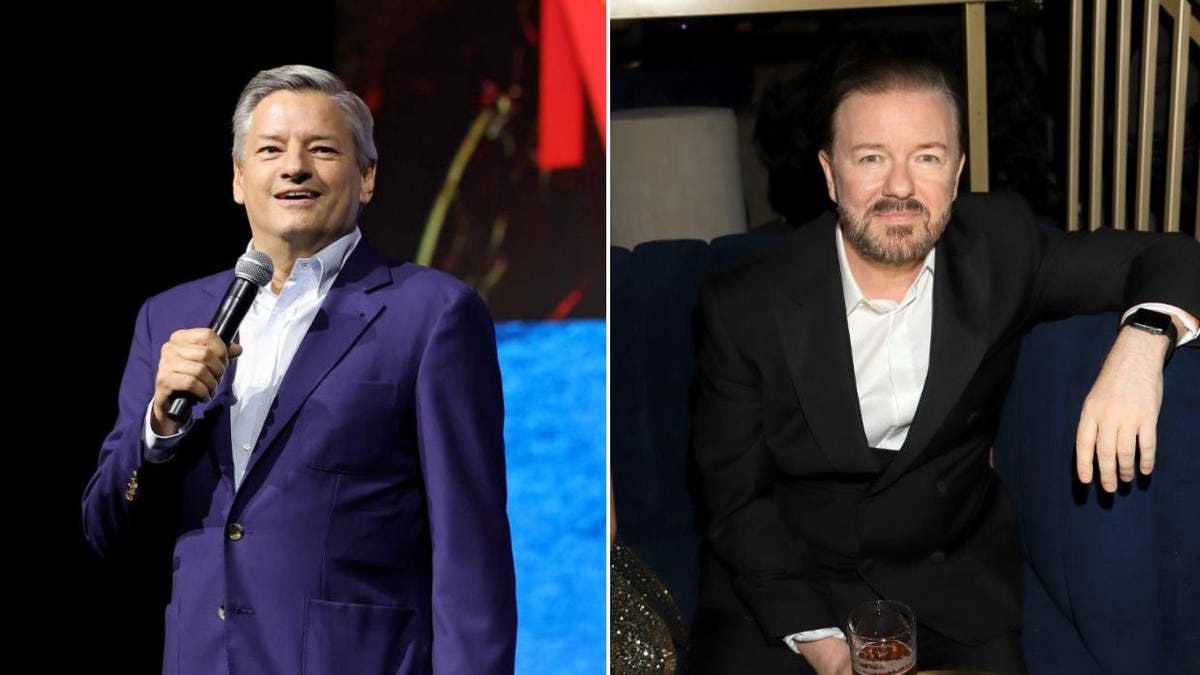 Netflix’s Ted Sarandos verdedigt Chappelle en Ricky Gervais