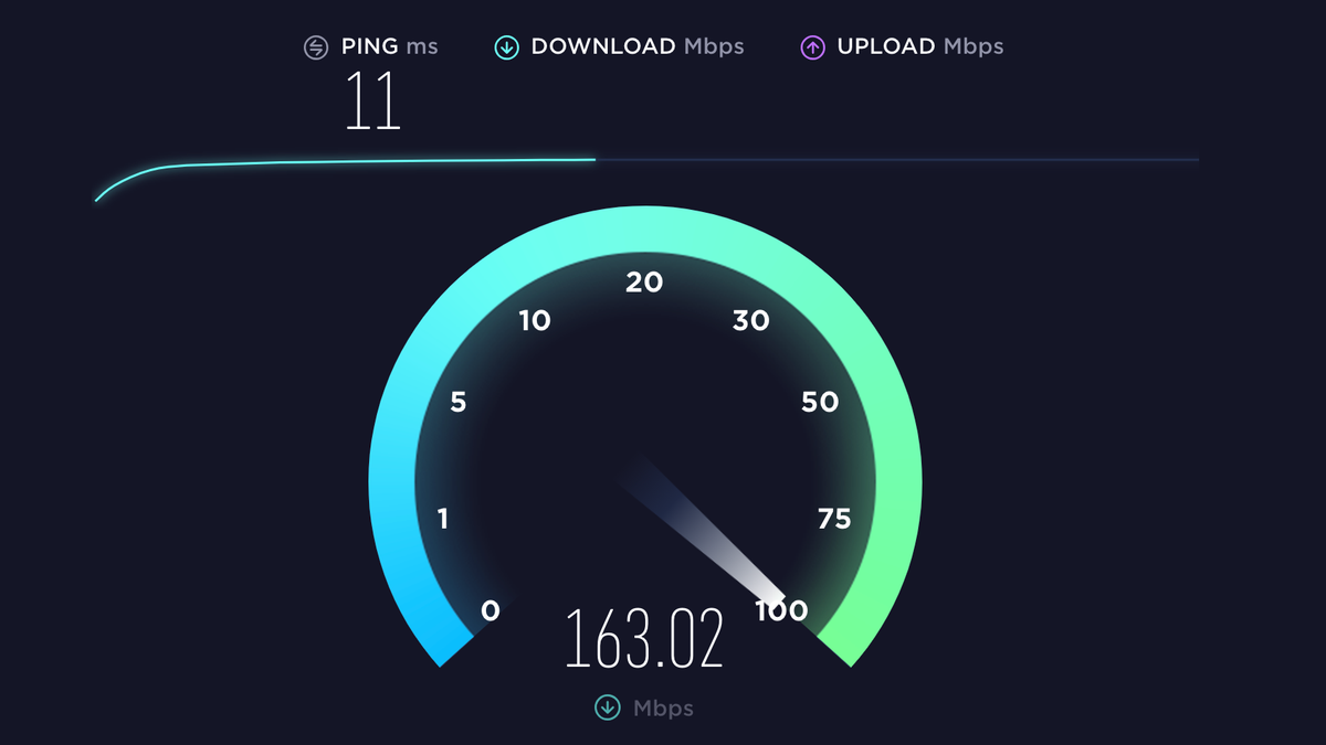 my internet speed
