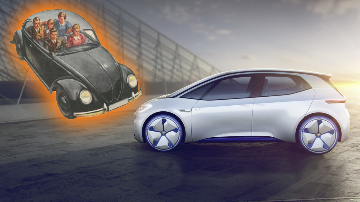 The Vw Beetle Could Return As A Four Door Rear Wheel Drive