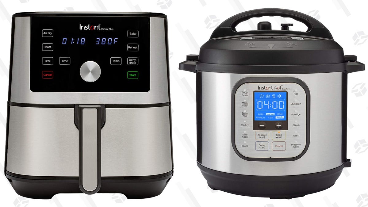 Save Big on an Instant Pot and Air Fryer With Amazon's Deal of the Day