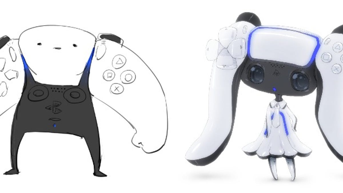 The Ps5 Controller Reimagined As Cute Characters And Human