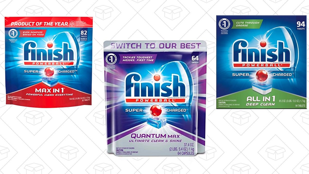 Clip This 3 Off Coupon on Finish Dishwasher Detergent