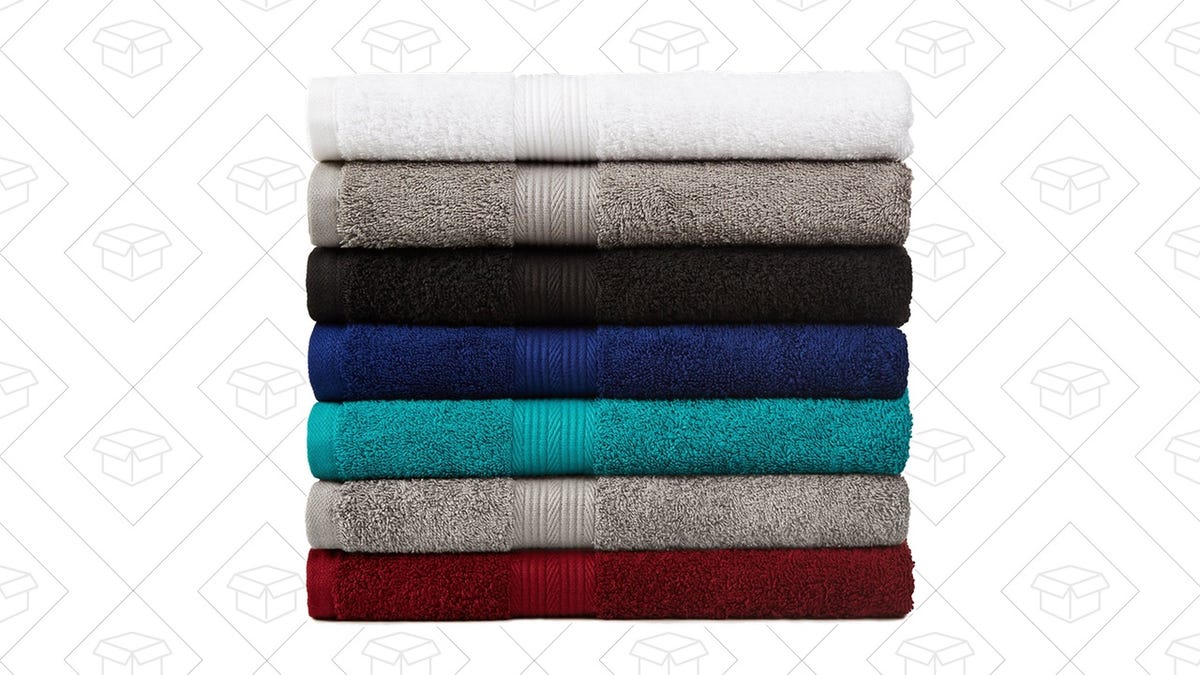 Dry Off With Discounted Towel Sets From AmazonBasics