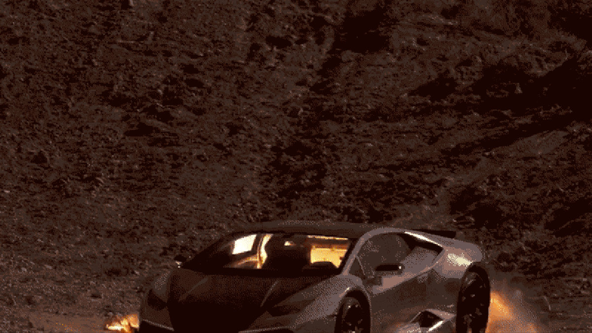Artist Blew Up Lamborghini Huracan To Sell Its Parts As NFTs