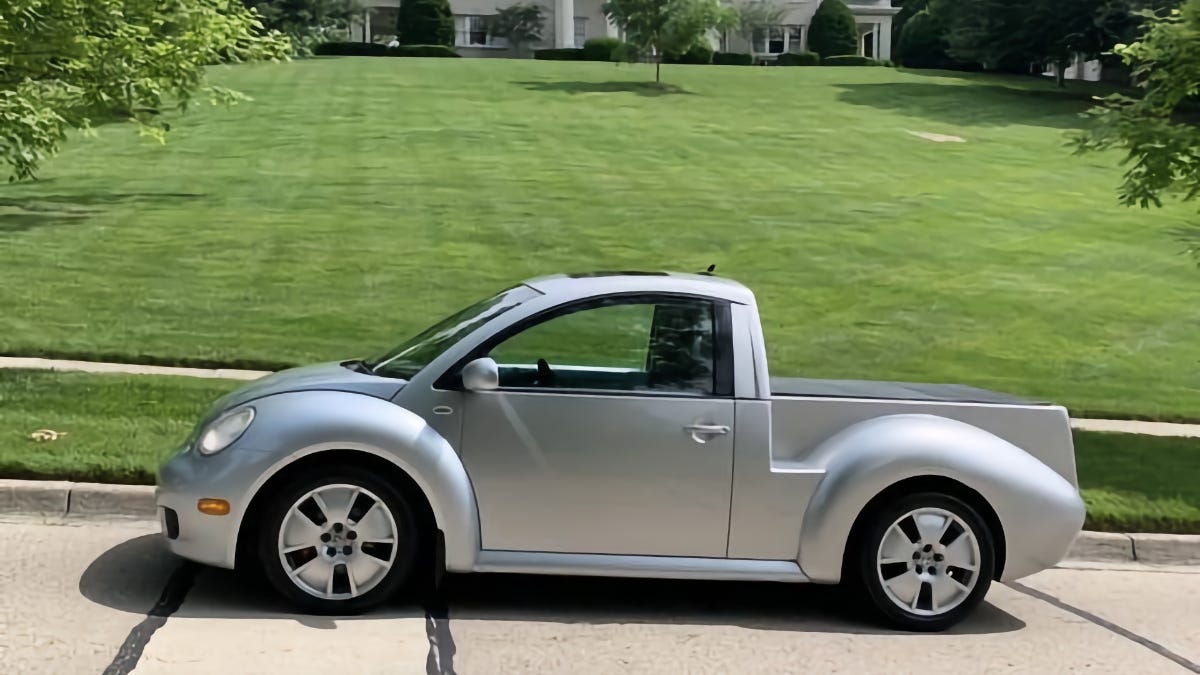 koepel Handschrift Impasse At $19,500, Could This Custom 2003 VW Beetle Ute be a Deal?