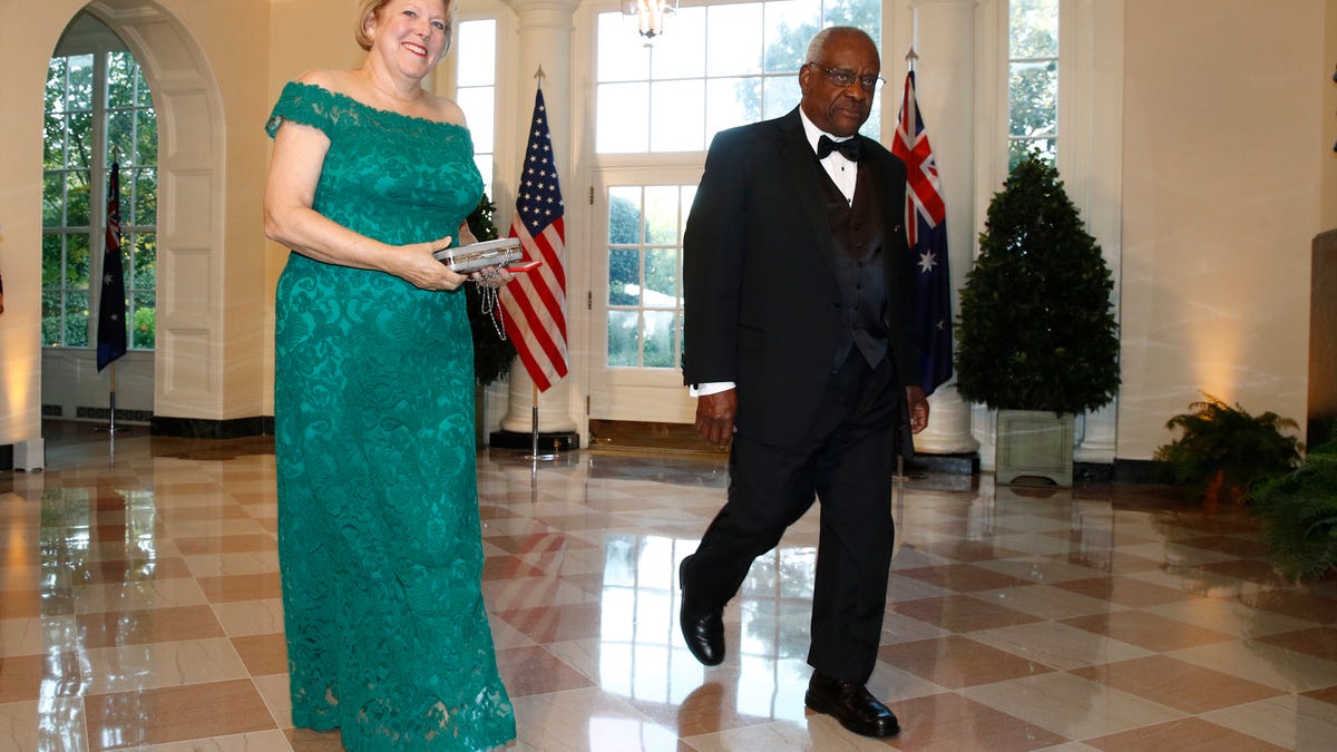 Justice Clarence Thomas’ wife, Ginni Thomas, reportedly pressed Wisconsin l...