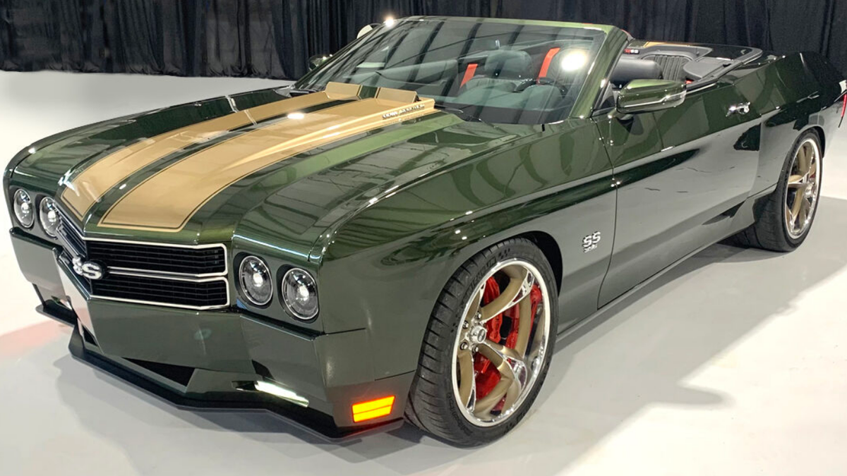 This Chevelle-Bodied Camaro Looks Like it Came From Grand Theft Auto