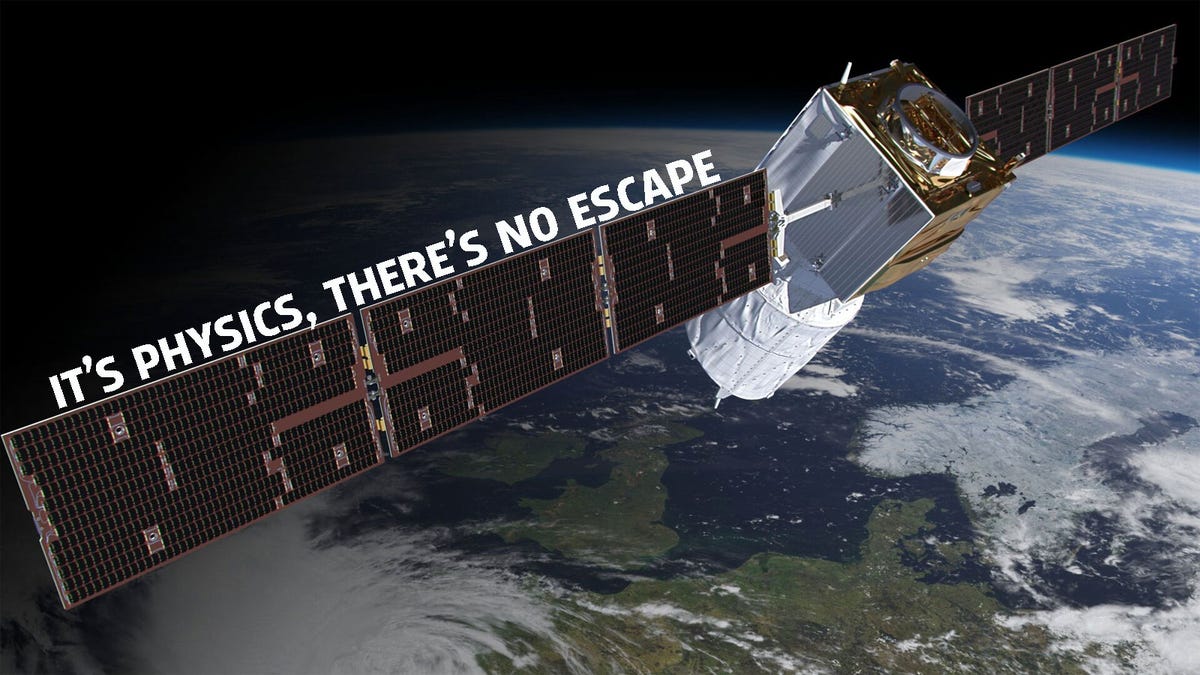 Now’s Your Chance To Glimpse A Satellite Crashing Back To Earth