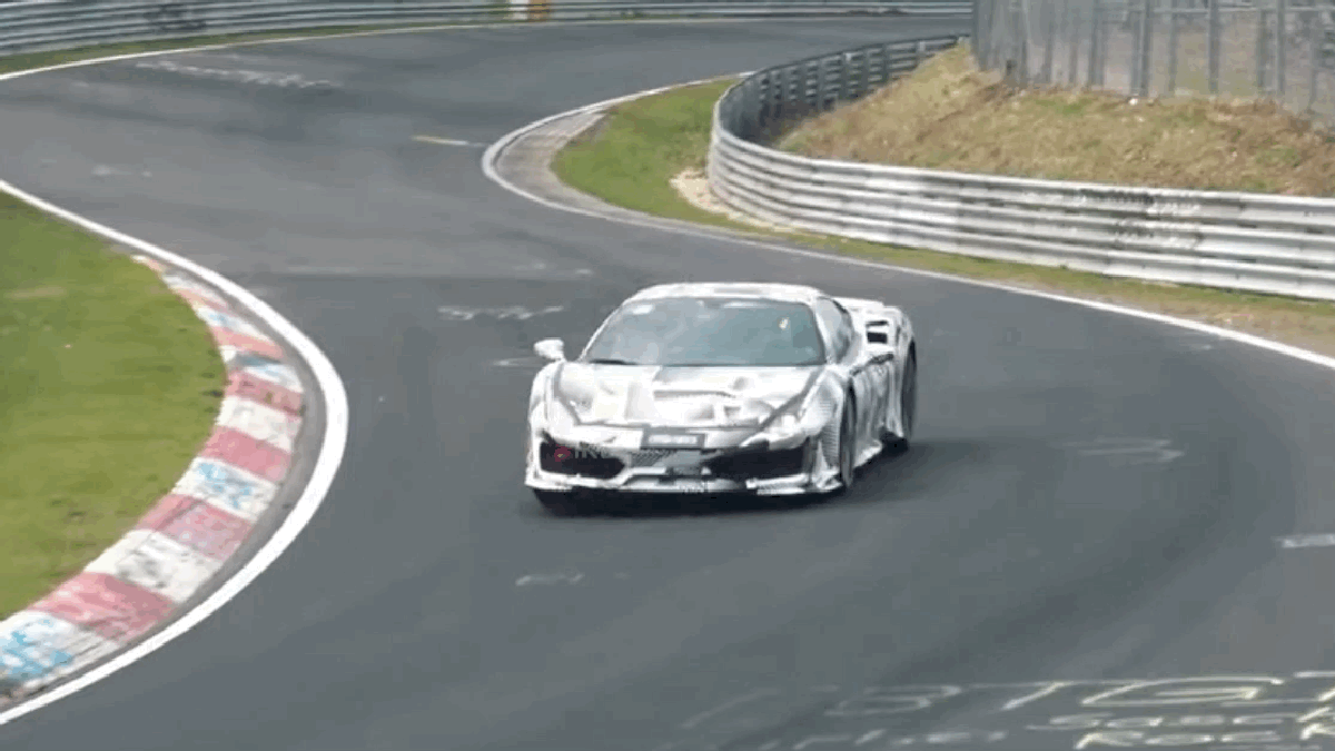 The Ferrari 488 Pista Sounds Nice