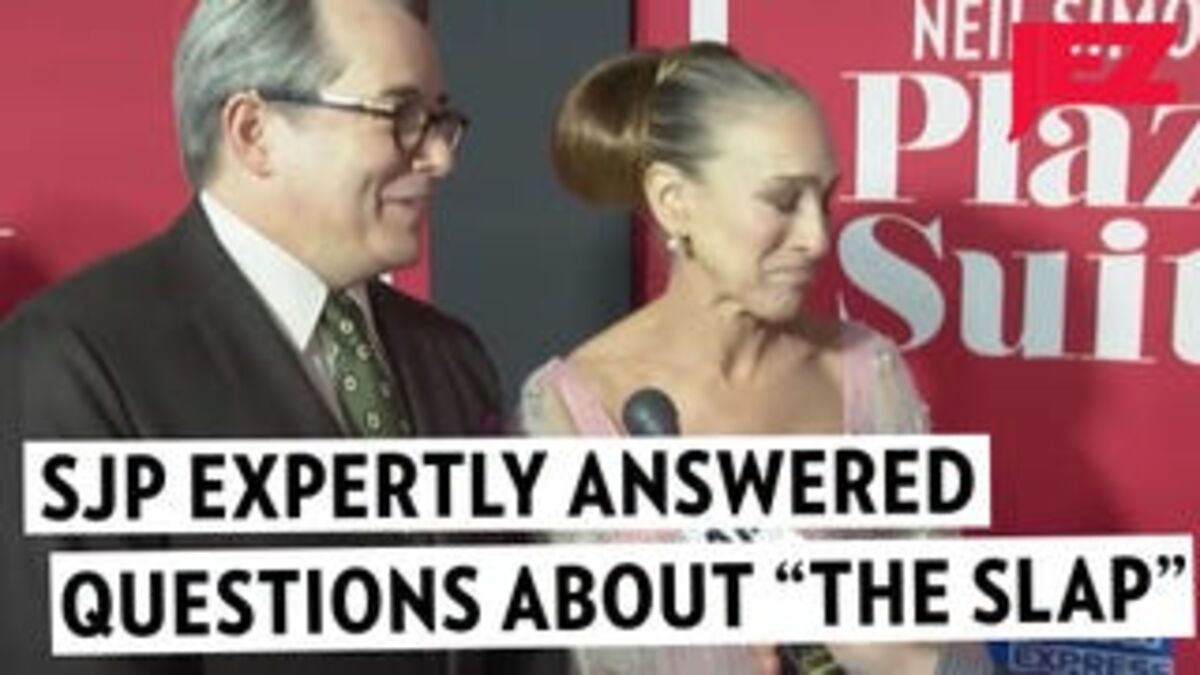 Sarah Jessica Parker Expertly Avoids Question About Will Smith Slap