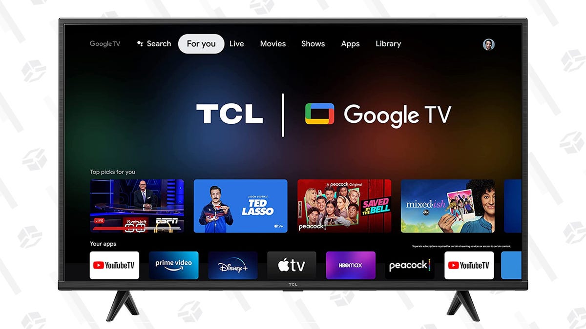 Pick Up a 4K HDR TCL Google TV for Just $230 With Amazon Prime