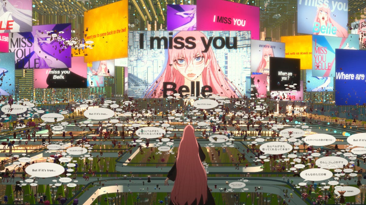 Belle Is A Spiritual Sequel To Summer Wars And A Modern Beauty And The Beast thumbnail