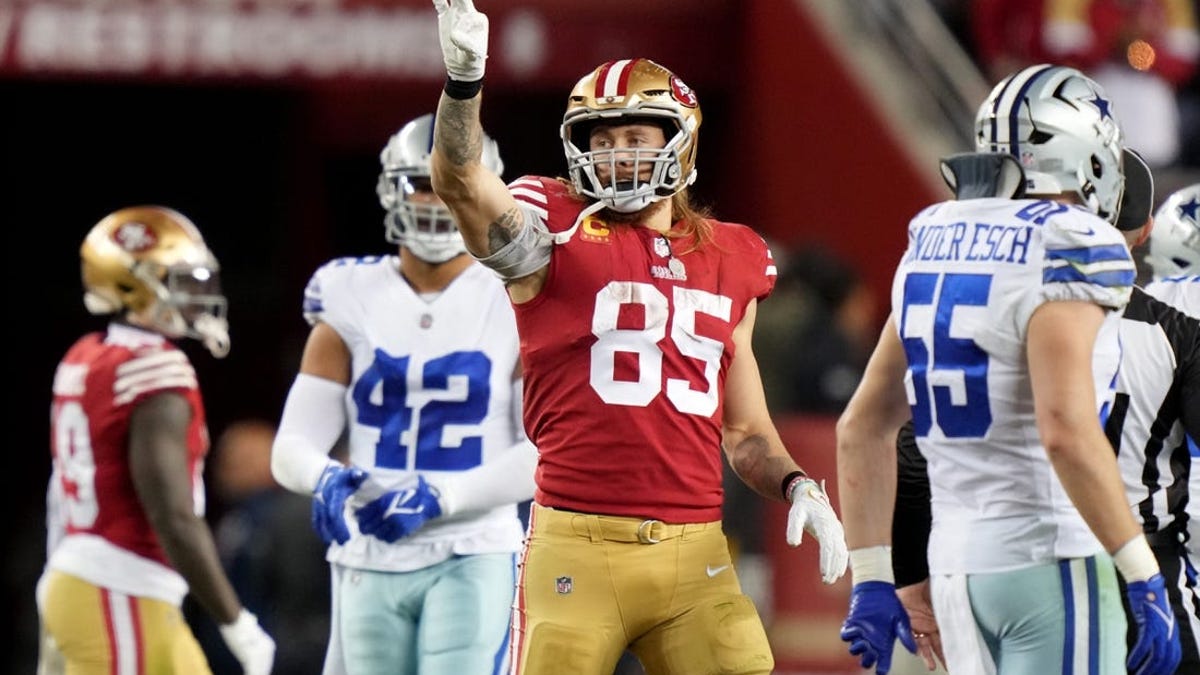 49ers' George Kittle, Ray-Ray McCloud nursing injuries