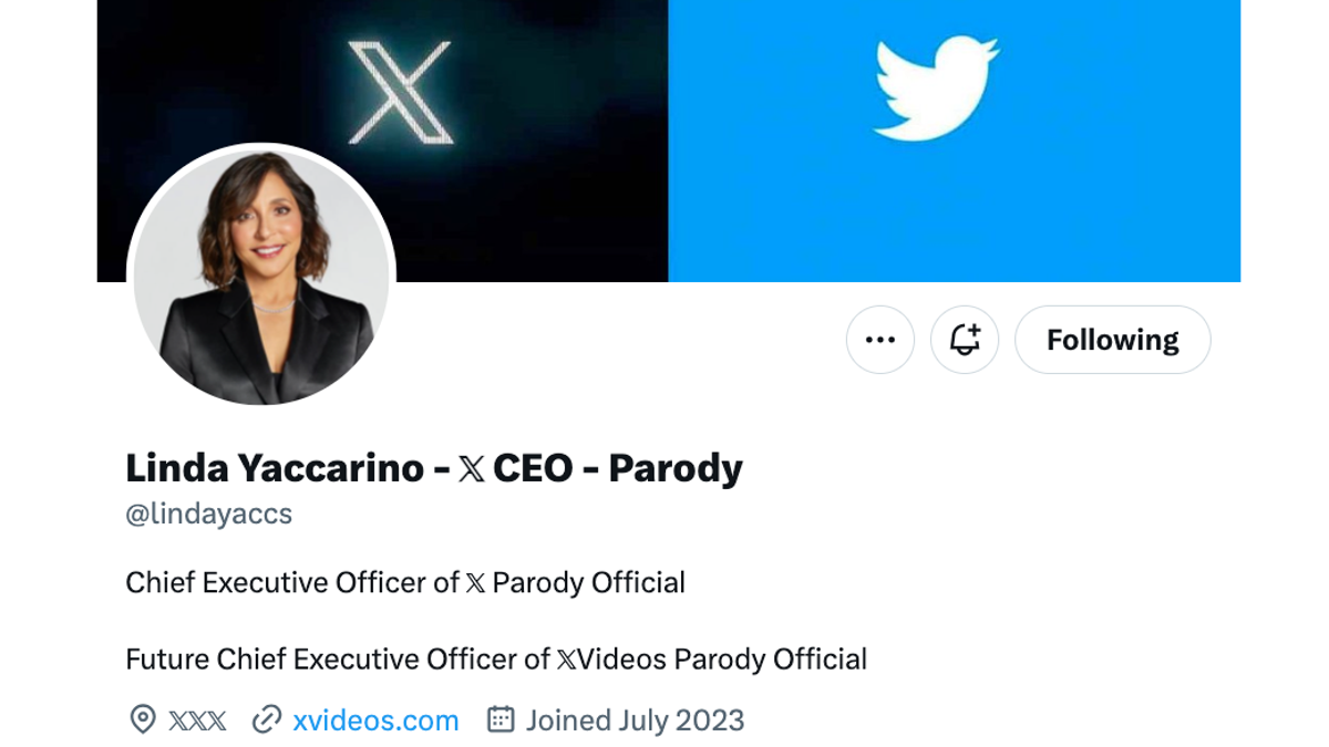 Trolls Are Impersonating Twitter CEO Linda Yaccarino