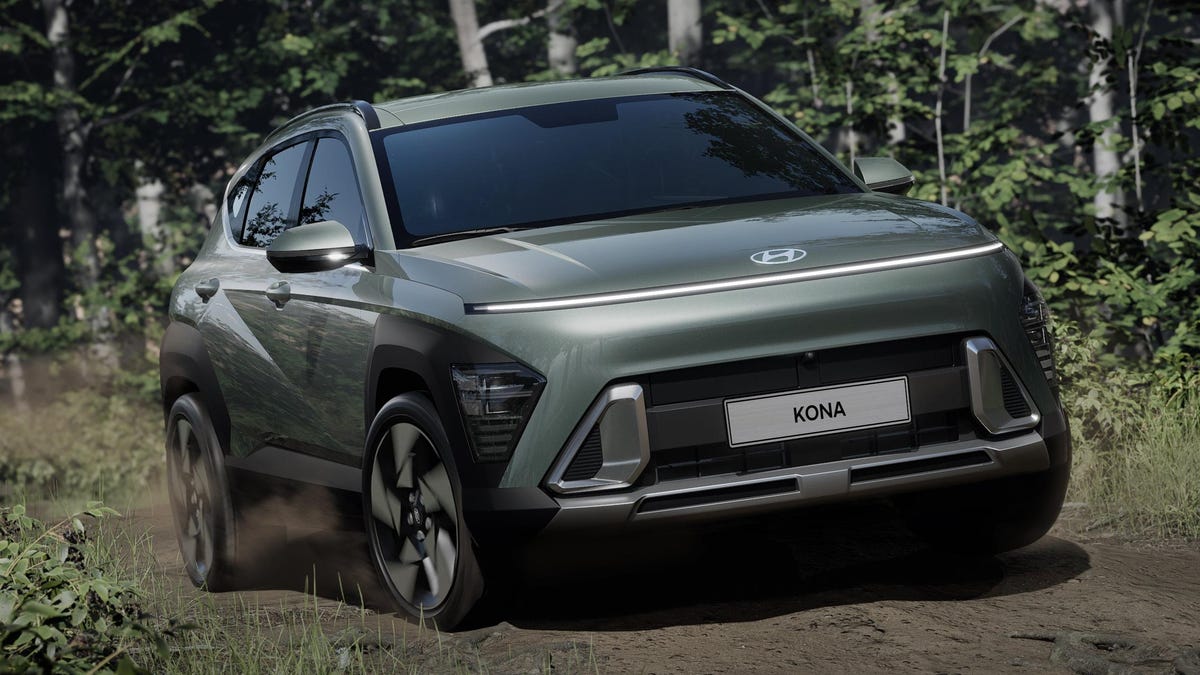 The 2024 Hyundai Kona Gets Light Strips and Length