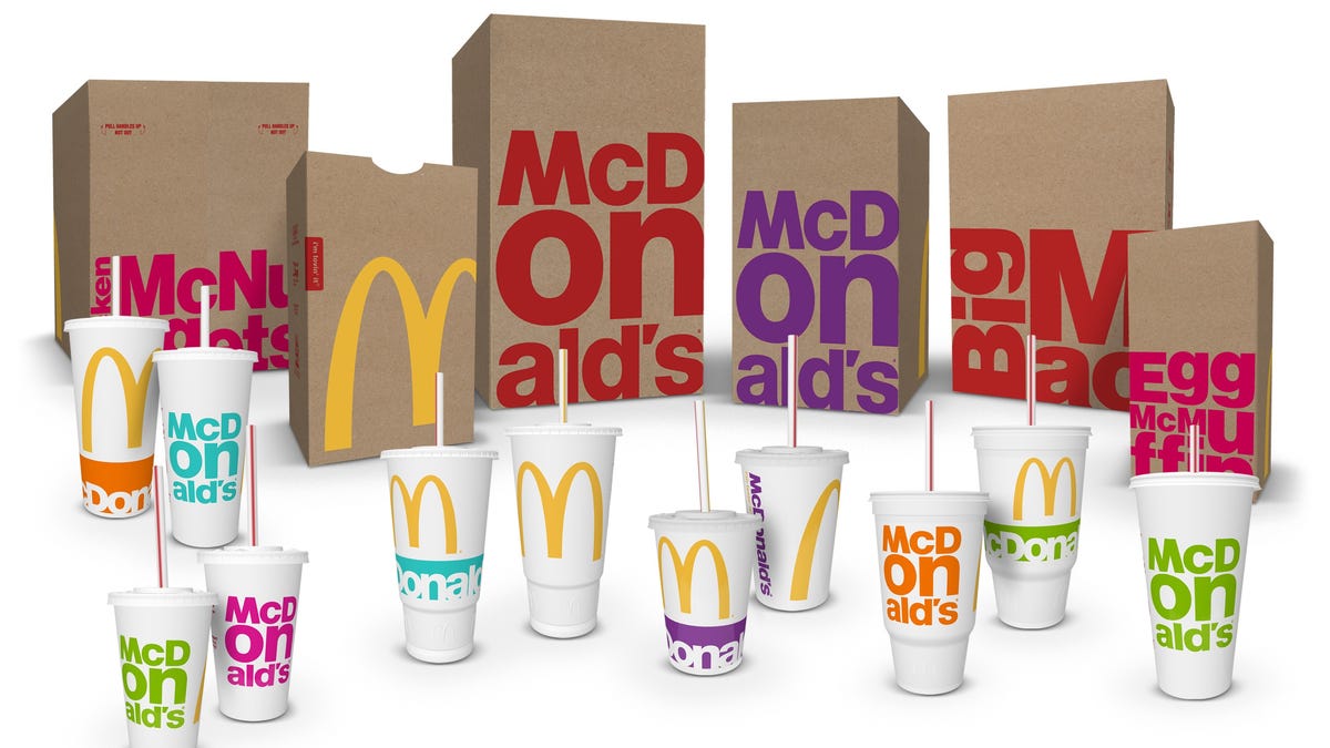 McDonald's is radically expanding its color scheme to a modern