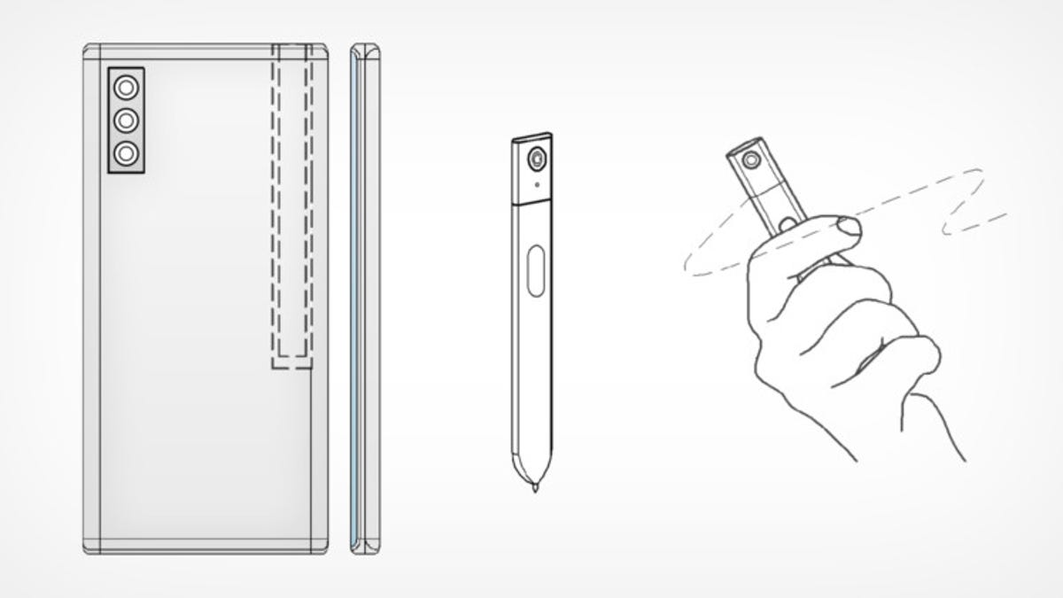 Samsung patents an S Pen with integrated camera