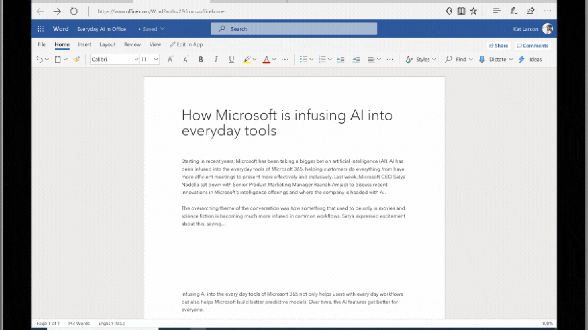 Microsoft Word's New Transcribe Feature Could Convince Me to Give Up Google