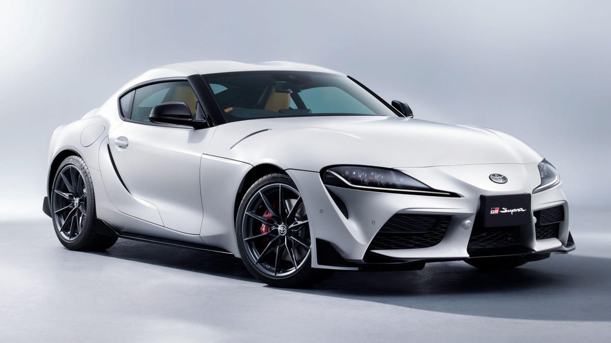 Toyota Supra Gets Manual Limited Edition in Japan, Matte White