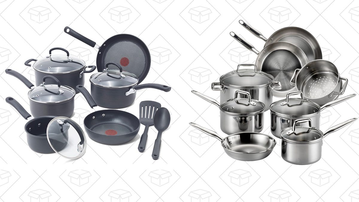 pots and pans set deals