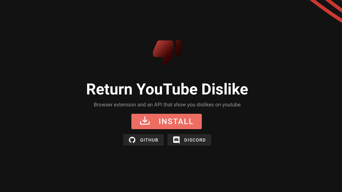 There’s Now a Browser Extension That Lets You See Dislikes on YouTube Again (For Now) - Gizmodo