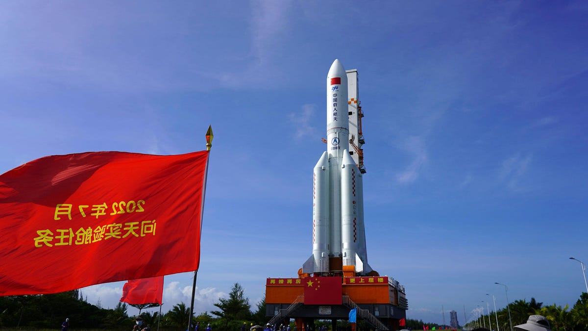 Se espera que un misil chino se salga de control el 31 de julio